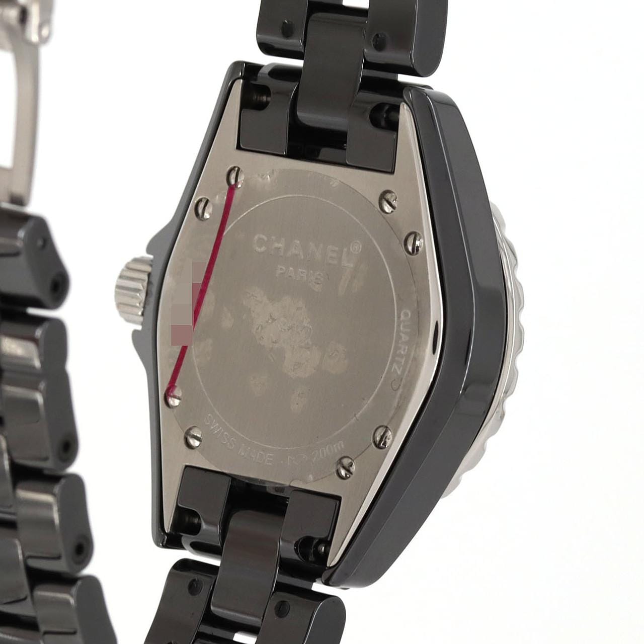 シャネル J12 33mmセラミック･12Pエメラルド H2130 セラミック クォーツ