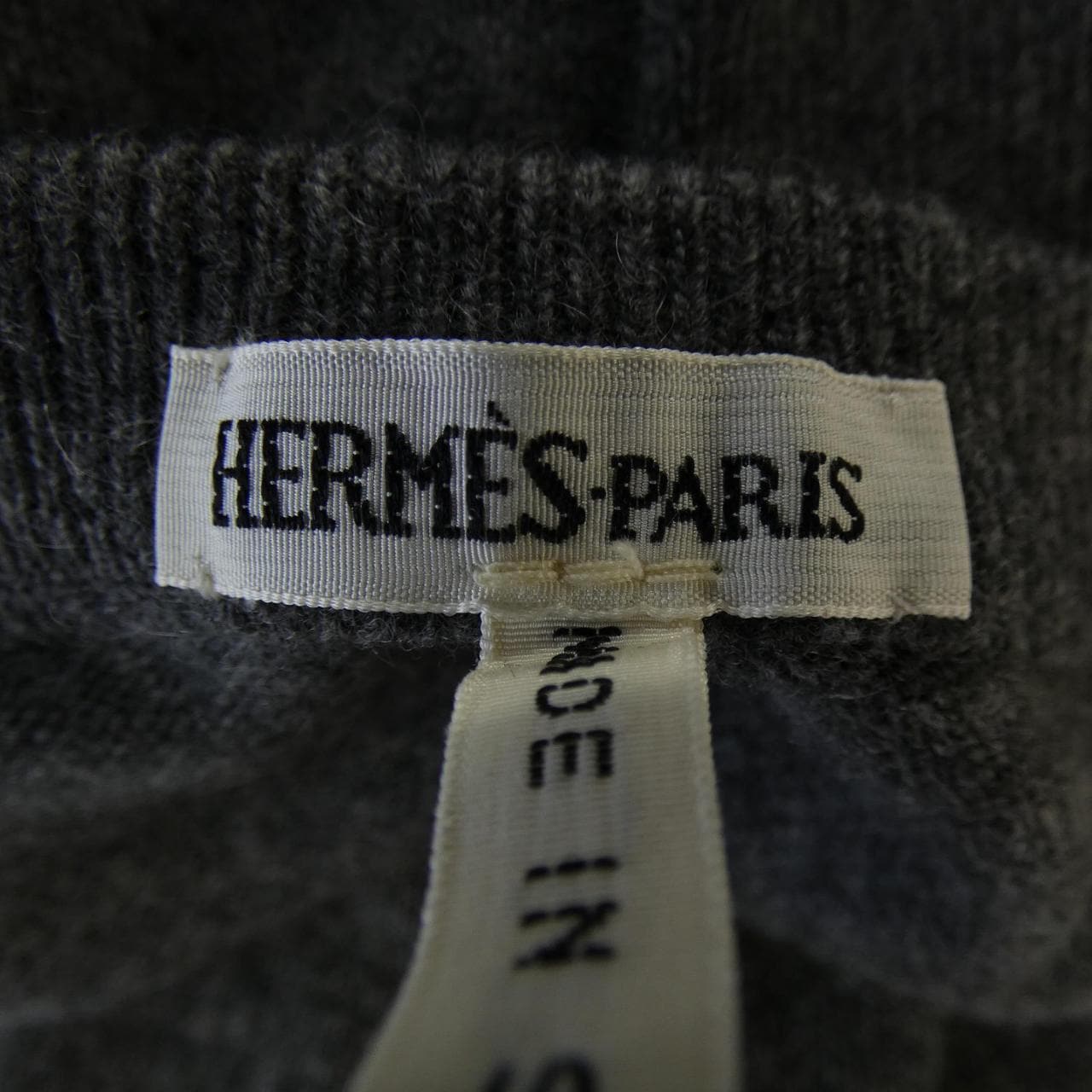 【ヴィンテージ】エルメス HERMES クルードセル CLOU DE SELLE カーディガン