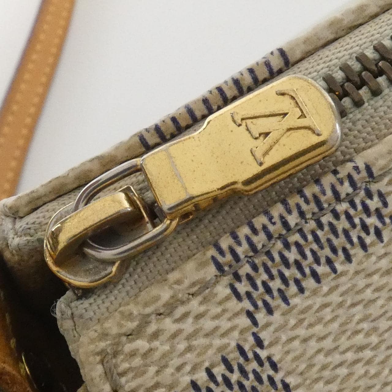 ルイヴィトン ダミエ アズール エヴァ N55214 ショルダーバッグ