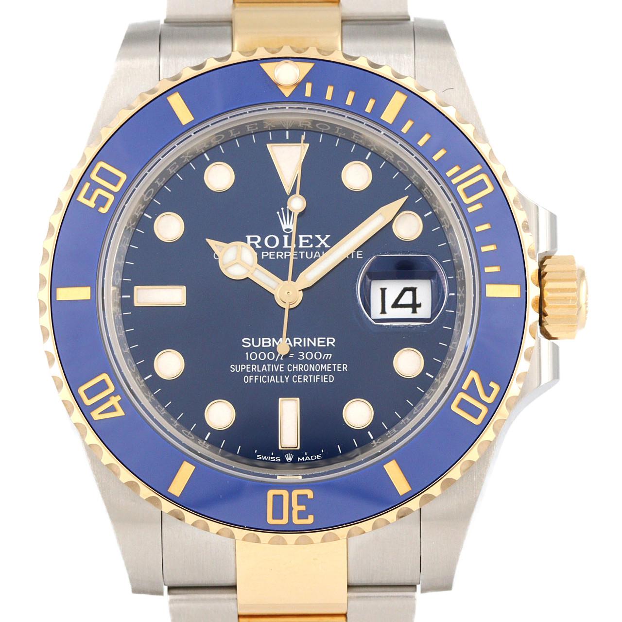 ロレックス サブマリーナーデイト 126613LB SSxYG 自動巻 ランダム番