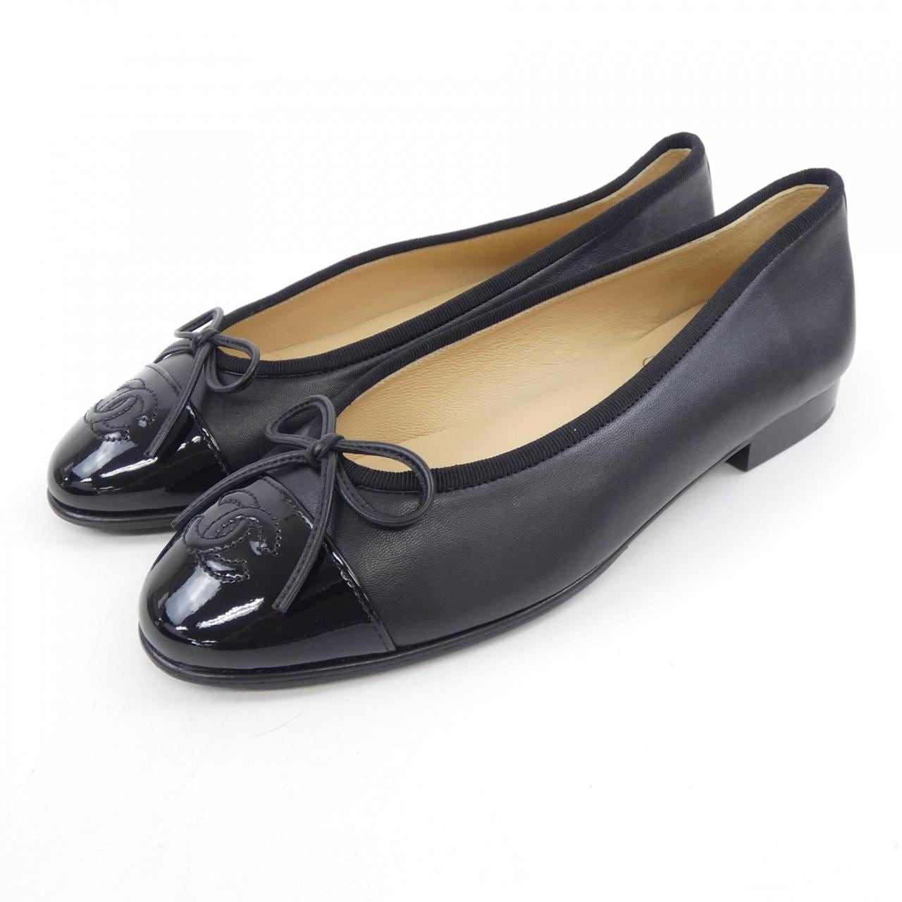 シャネル CHANEL バレリーナ BALLET FLATS G02819X01000 フラットシューズ