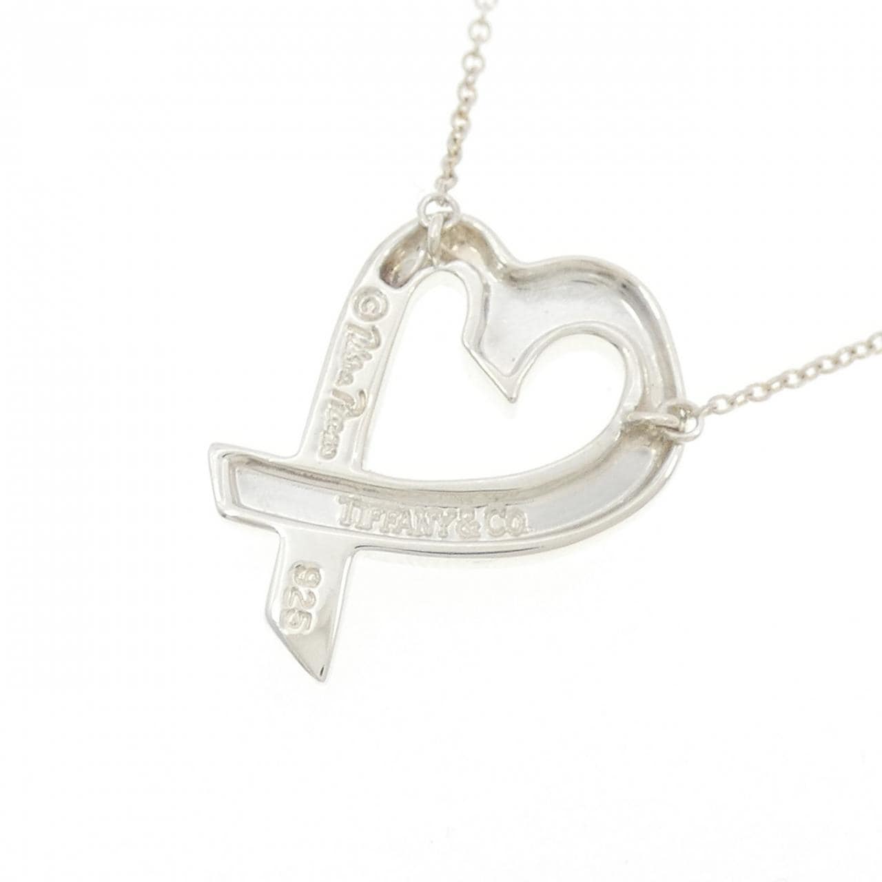 ティファニー ラビングハート ネックレス