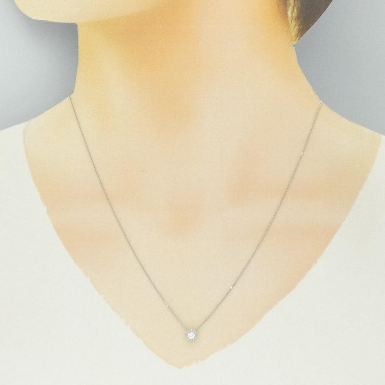 スタージュエリー ダイヤモンド ネックレス 0.15CT