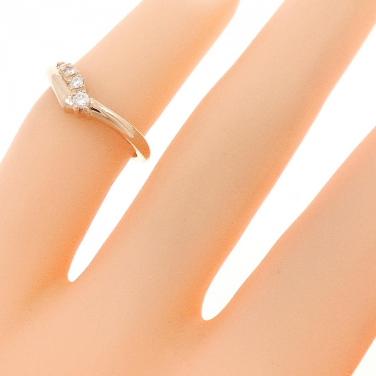 スタージュエリー ダイヤモンド ピンキーリング 0.06CT
