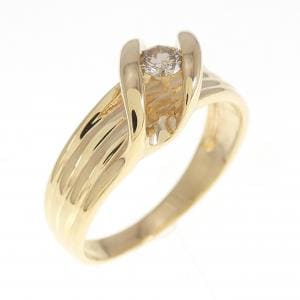 K18YG ダイヤモンド リング 0.10CT