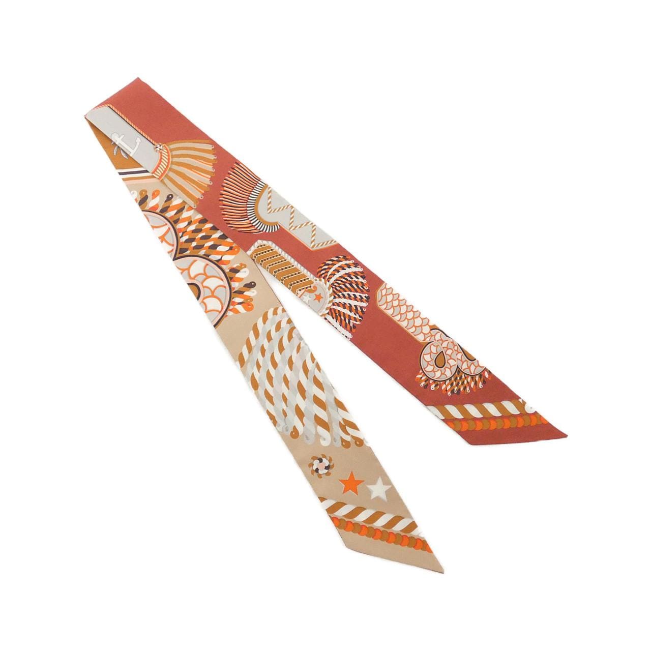 HERMES EPAULETTES DE GALA Twilly 063983S 围巾