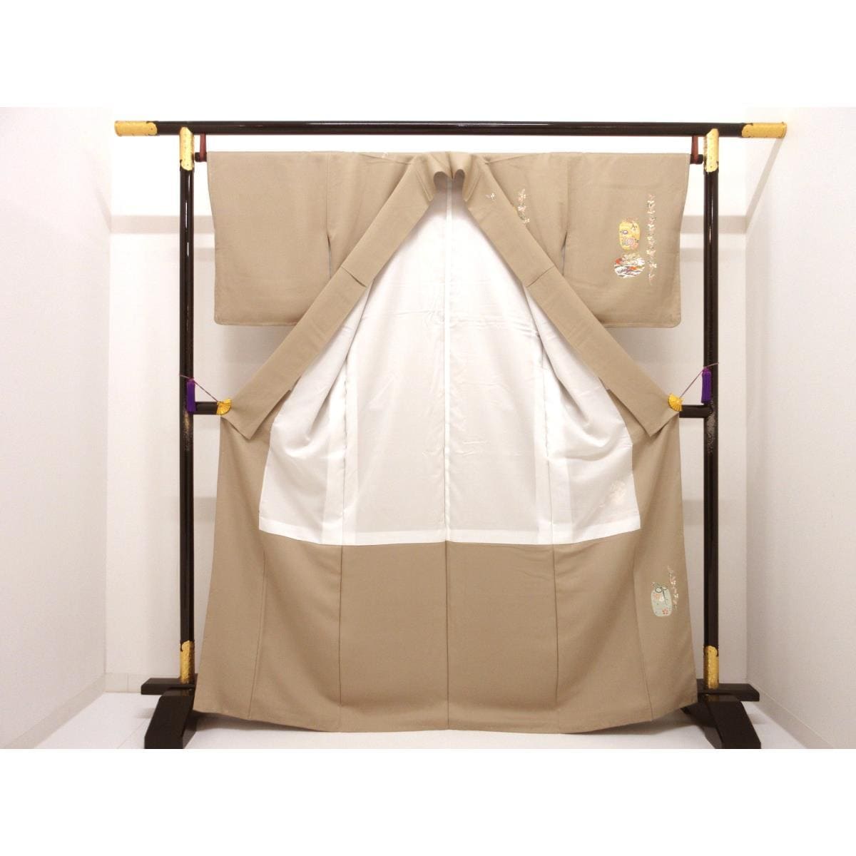 【未使用品】訪問着　友禅金彩加工