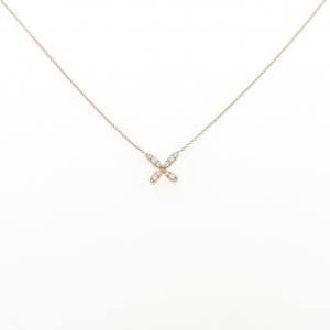 K18PG ダイヤモンド ネックレス 0.11CT