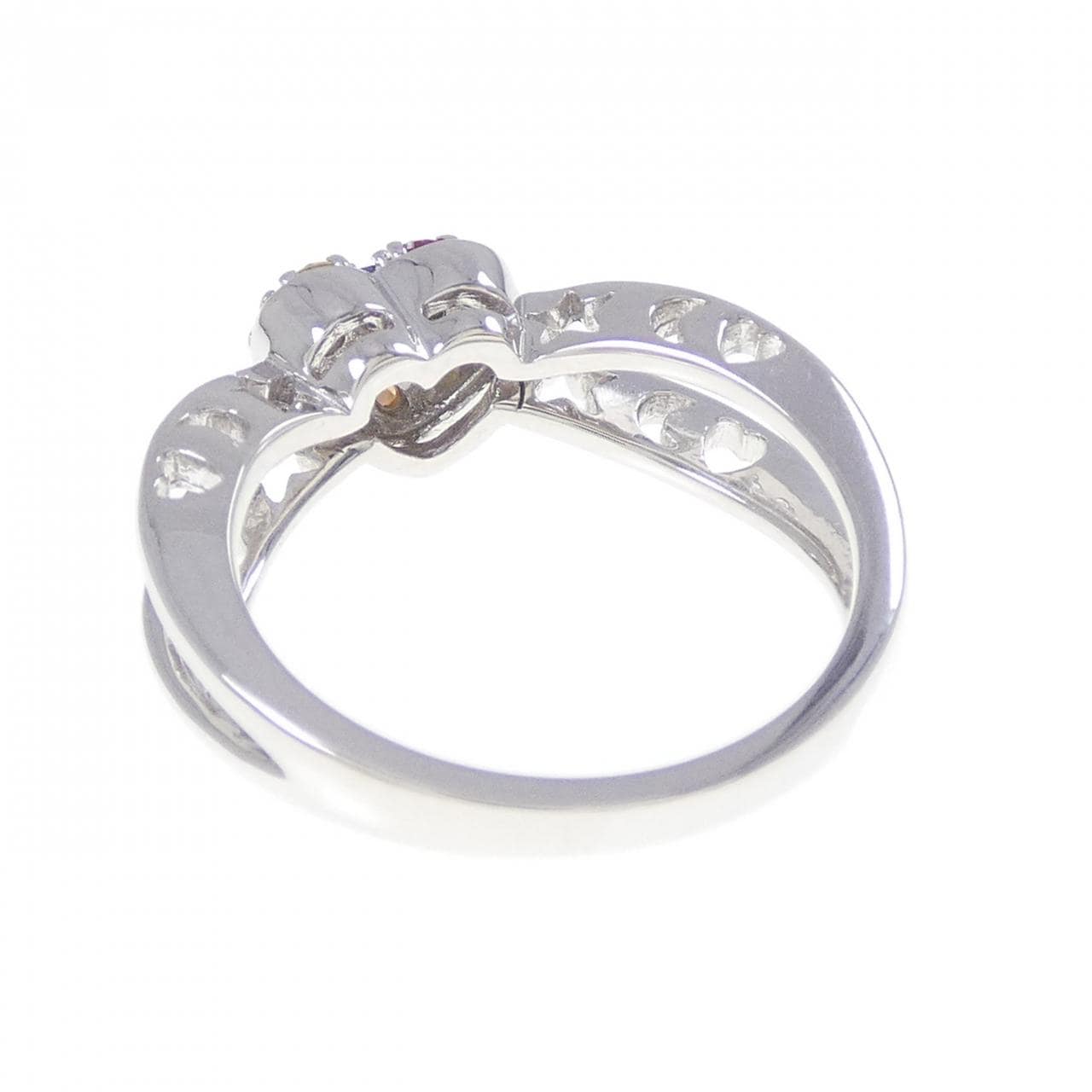 ポンテヴェキオ ハート リング 0.18CT