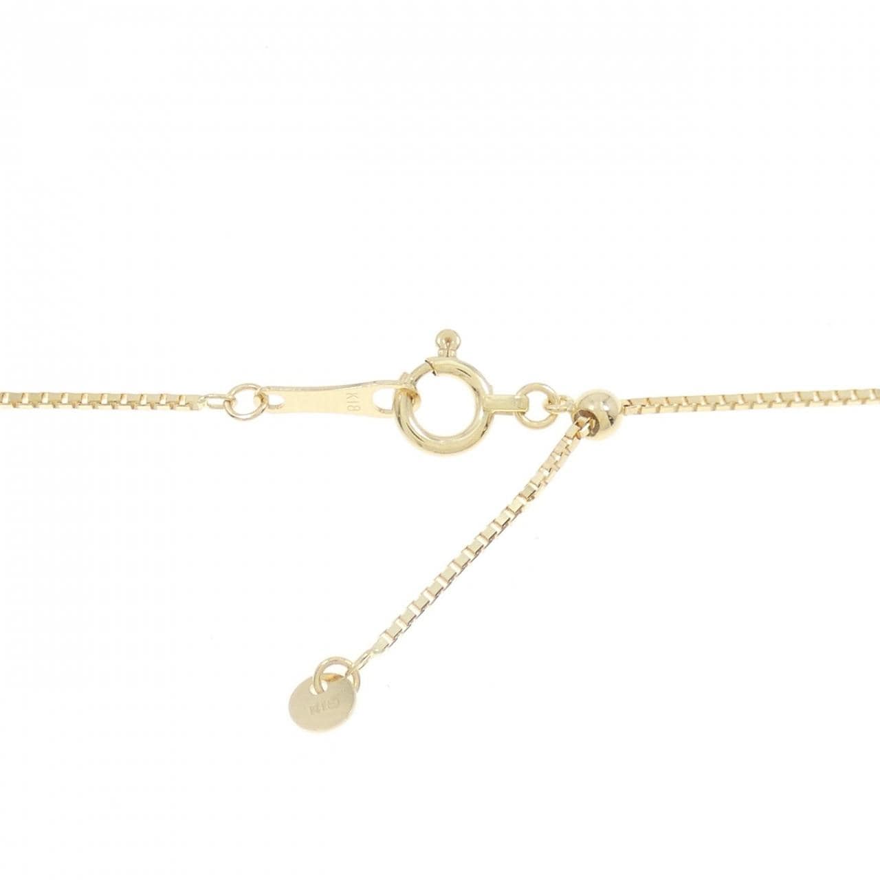 K18YG クロス ダイヤモンド ネックレス 1.00CT