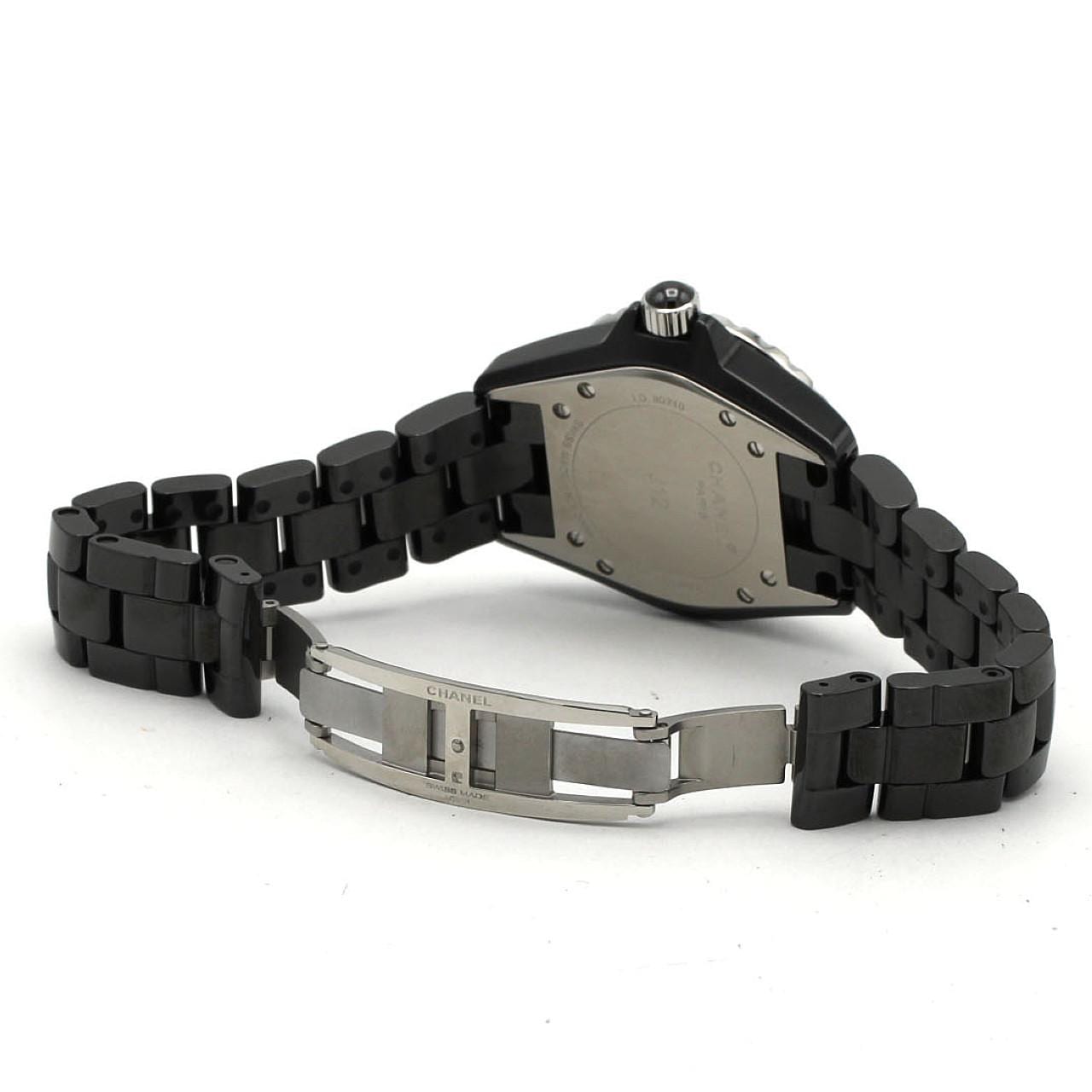 シャネル J12 33mmセラミック･12Pルビー H1634 セラミック クォーツ