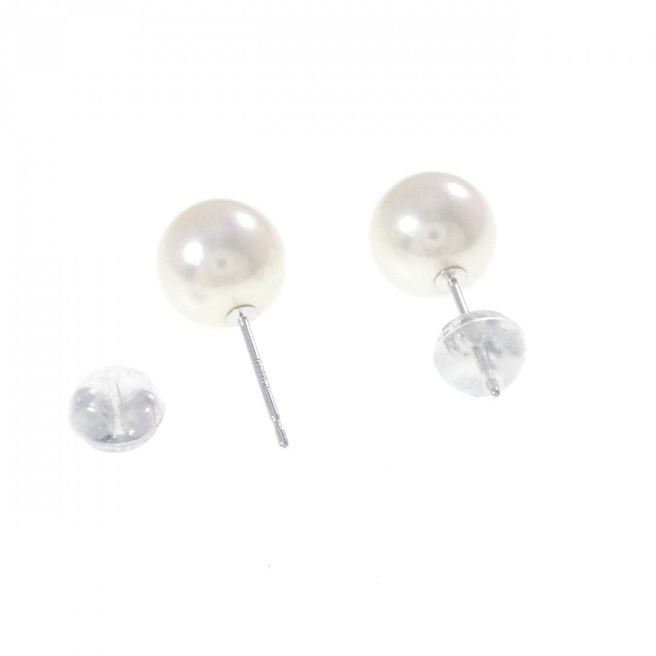 K14WG アコヤパール ピアス 7.7mm