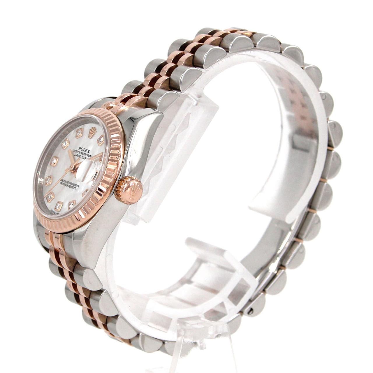 ロレックス デイトジャスト 179171NG SSxPG 自動巻 V番