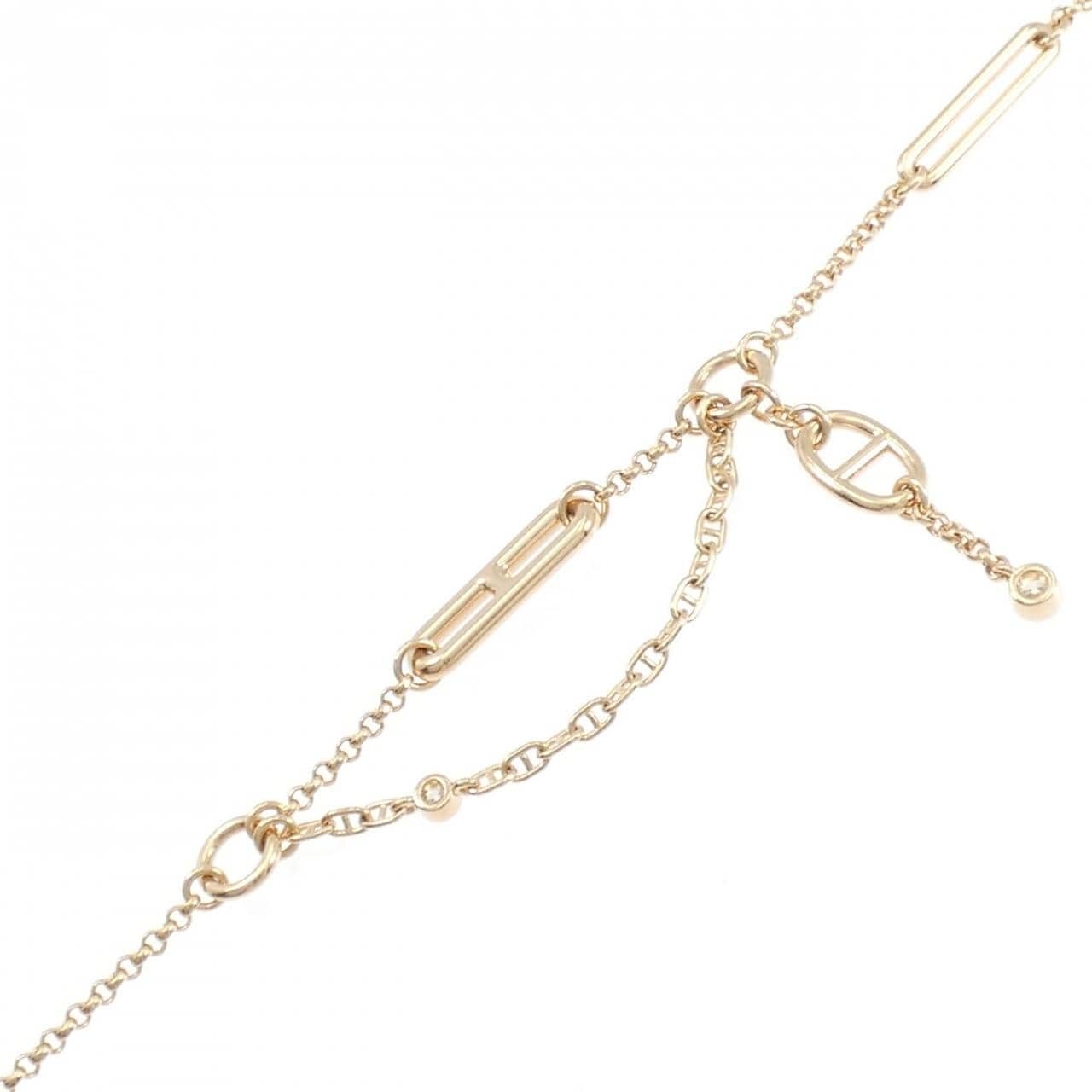 エルメス シェーヌダンクル カオス ブレスレット 0.1CT