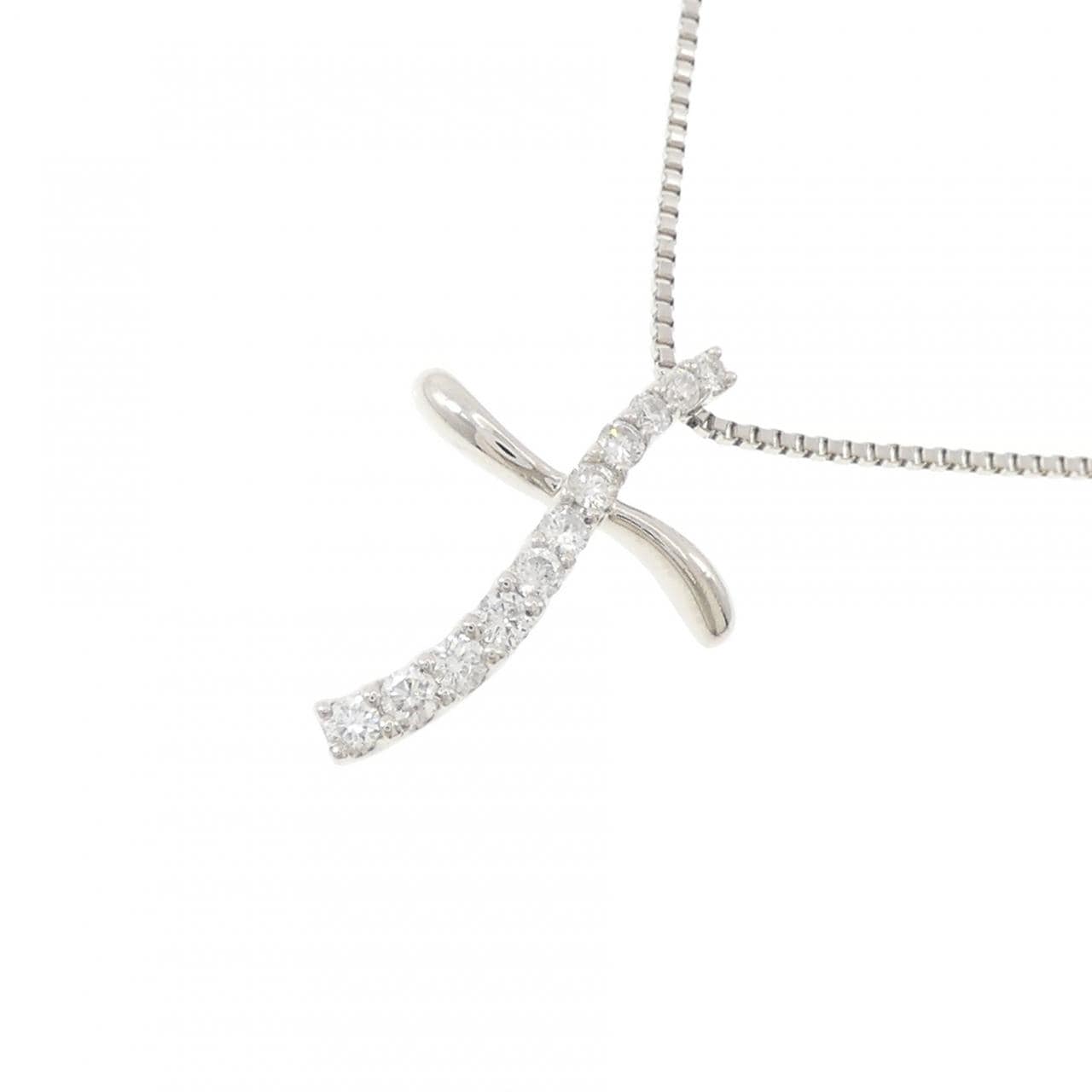 PT900/PT850 ダイヤモンド ネックレス 0.28CT