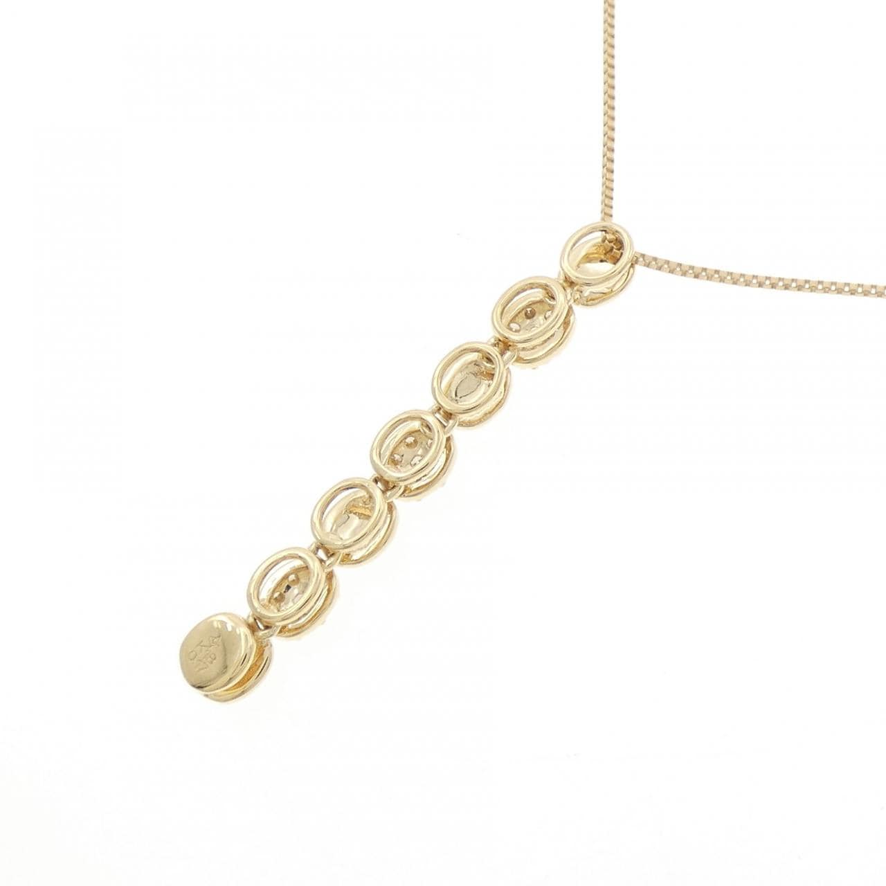 ジーエスティービー ダイヤモンド ネックレス 0.17CT