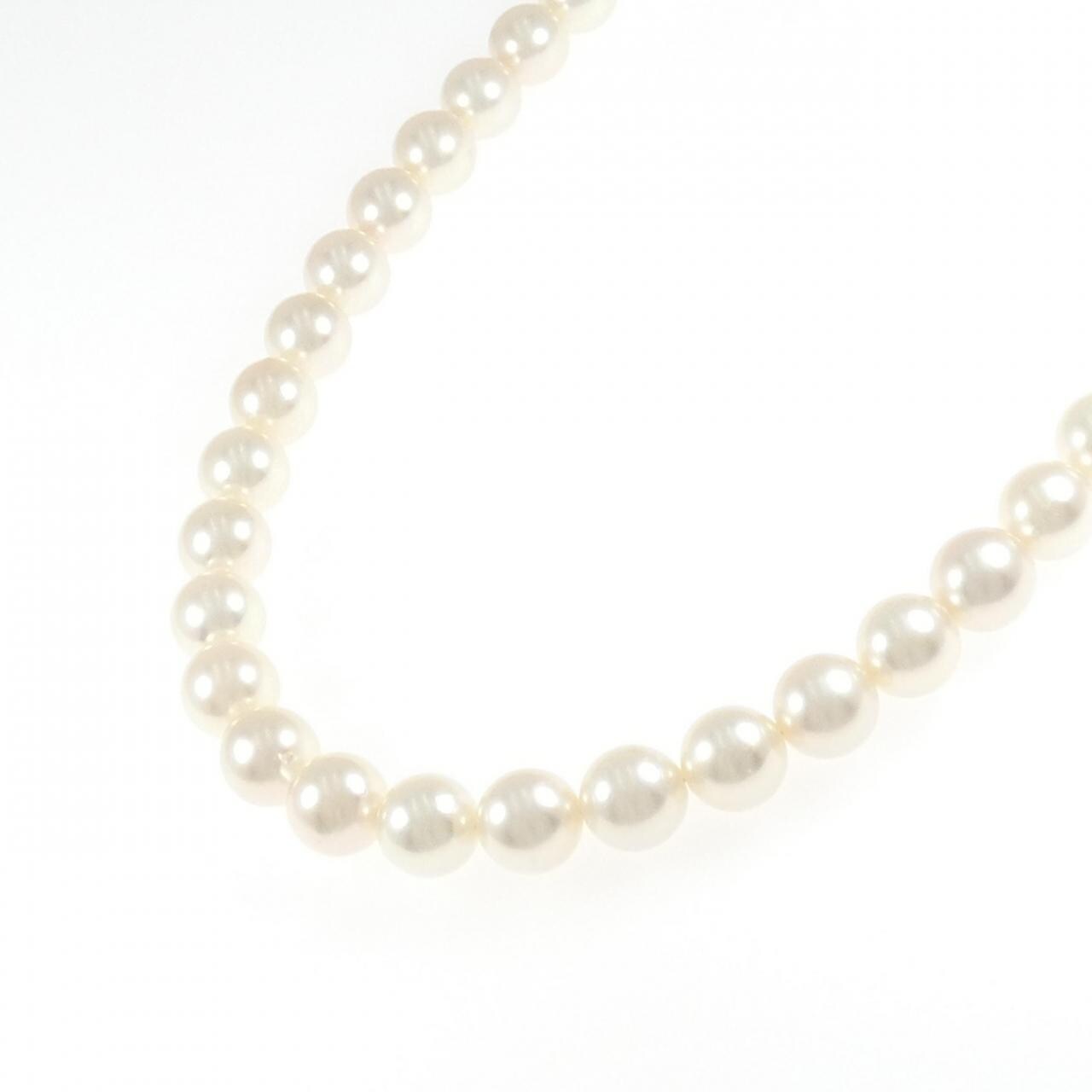 シルバークラスプ アコヤパール ネックレス 8.5-9mm