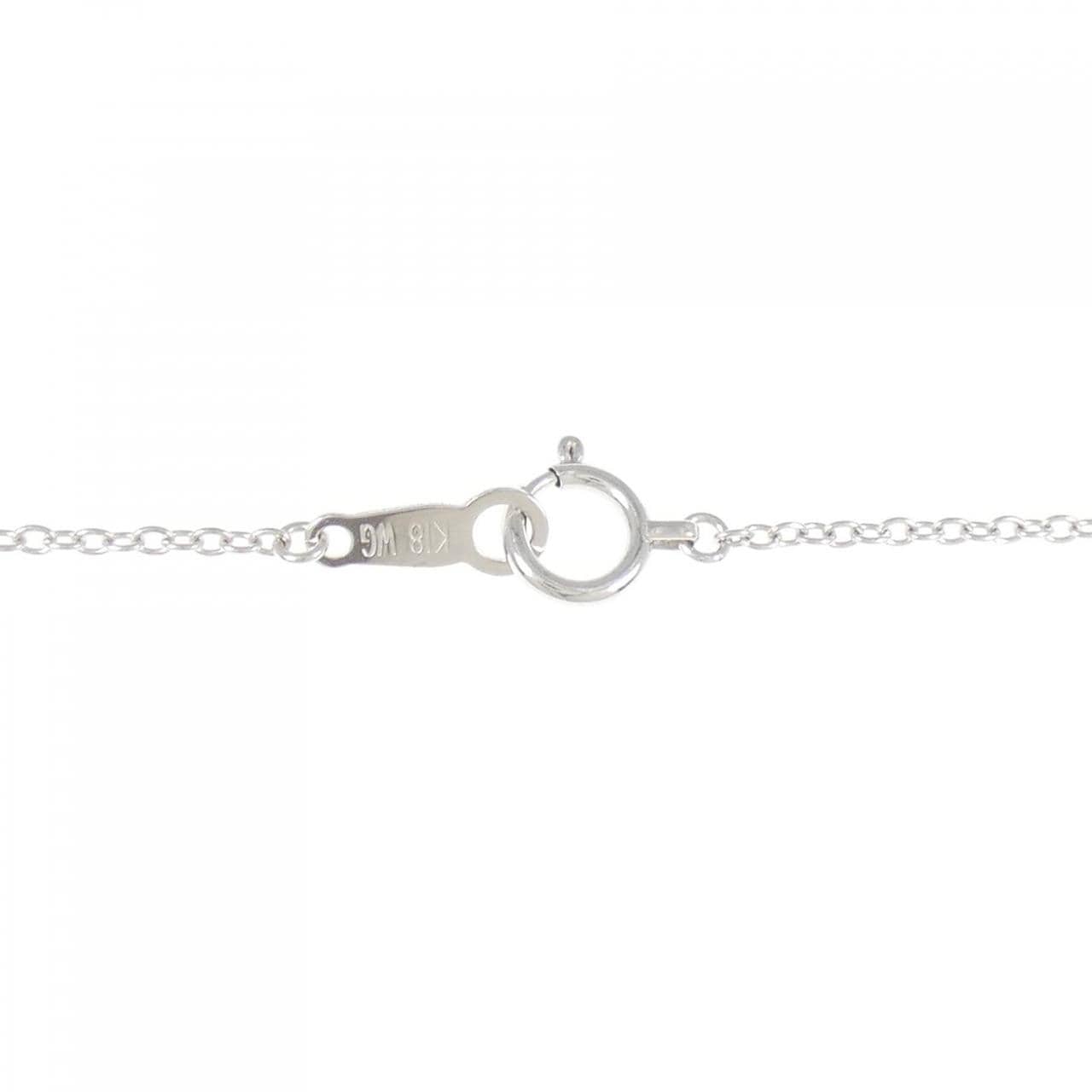 K18WG エナメル ネックレス