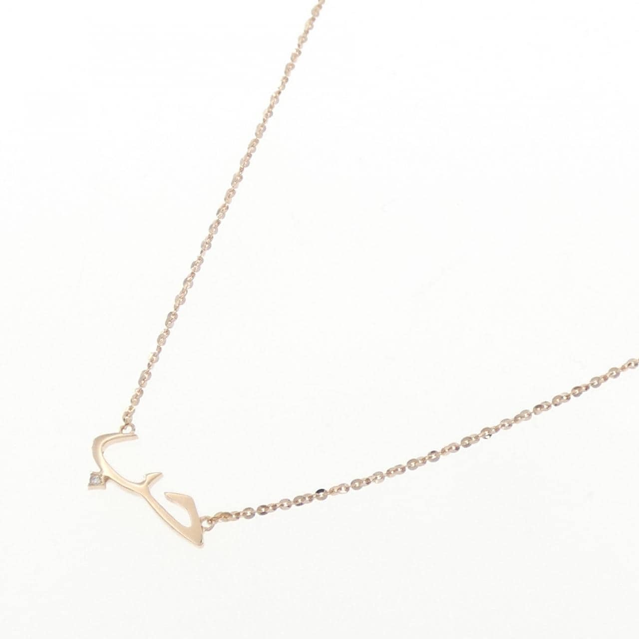 K18PG ダイヤモンド ネックレス