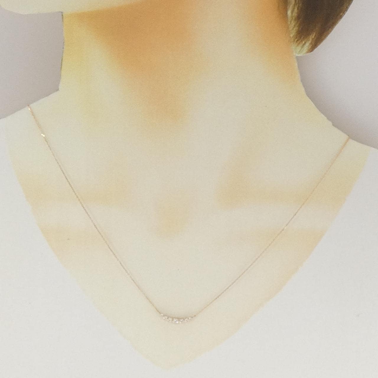 4゜C ダイヤモンド ネックレス