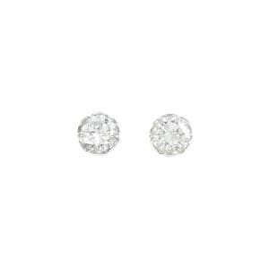PT900 ダイヤモンド ピアス 0.713CT