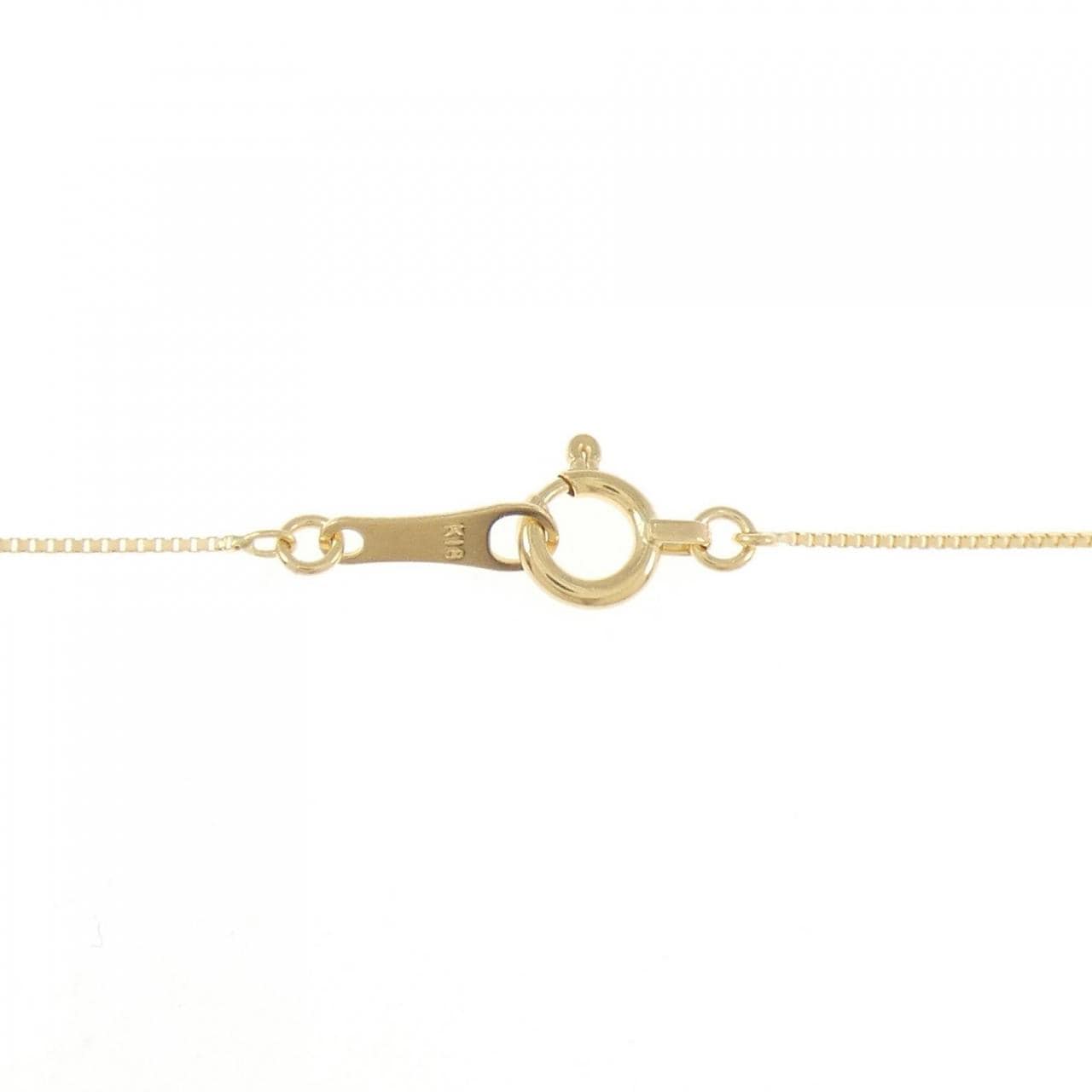 K18YG ダイヤモンド ネックレス 0.10CT