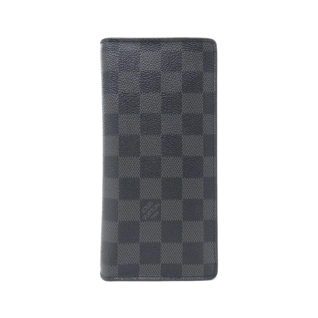 LOUIS VUITTON Damier Graphite Portefeuille Brother N62665 Wallet