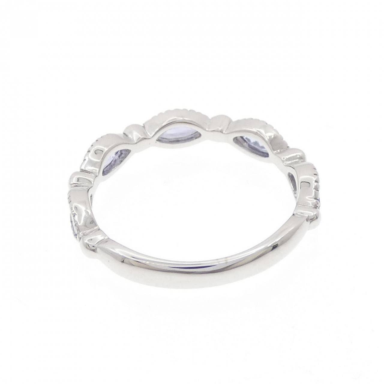 K18WG タンザナイト リング