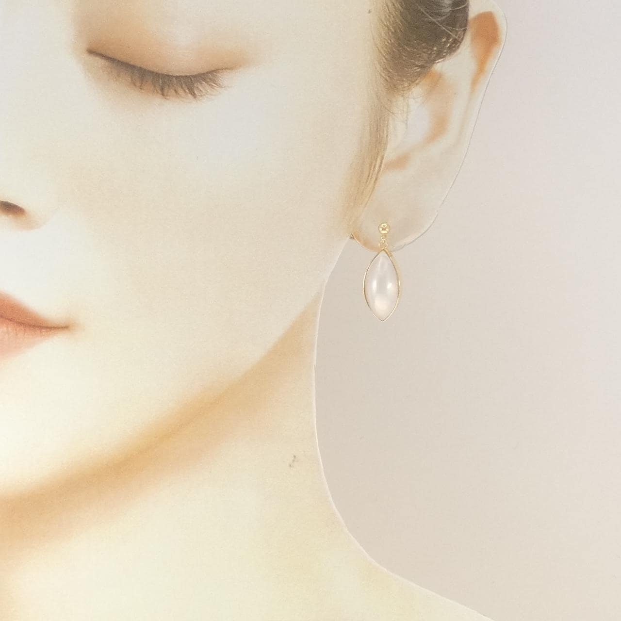 K18YG マベパール ピアス