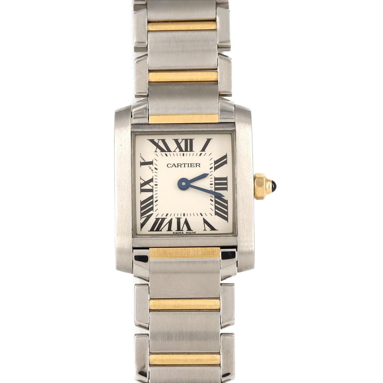 Cartier Tank Francaise SM 两色 W51007Q4 SSxYG石英