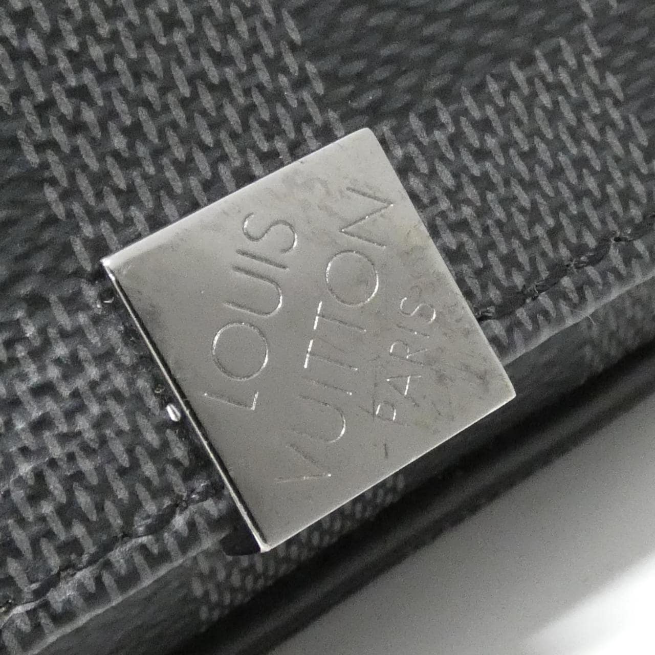 LOUIS VUITTON Damier Graphite District MM N41029 Shoulder Bag