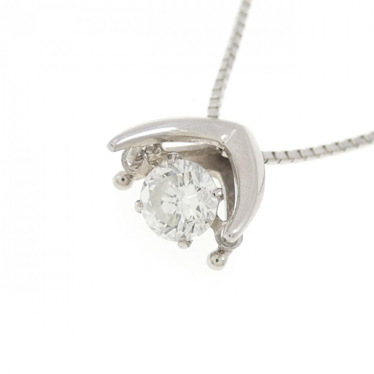 PT900/PT850 ダイヤモンド ネックレス 0.360CT