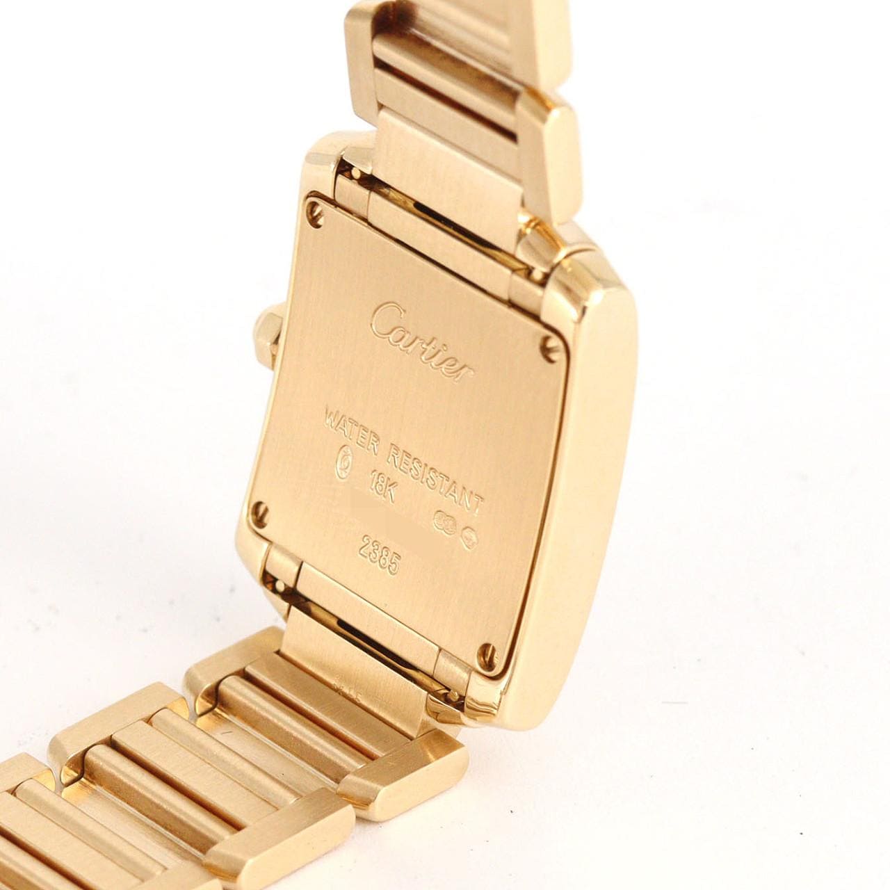 カルティエ タンクフランセーズSM YG/D WE1001R8 YG クォーツ