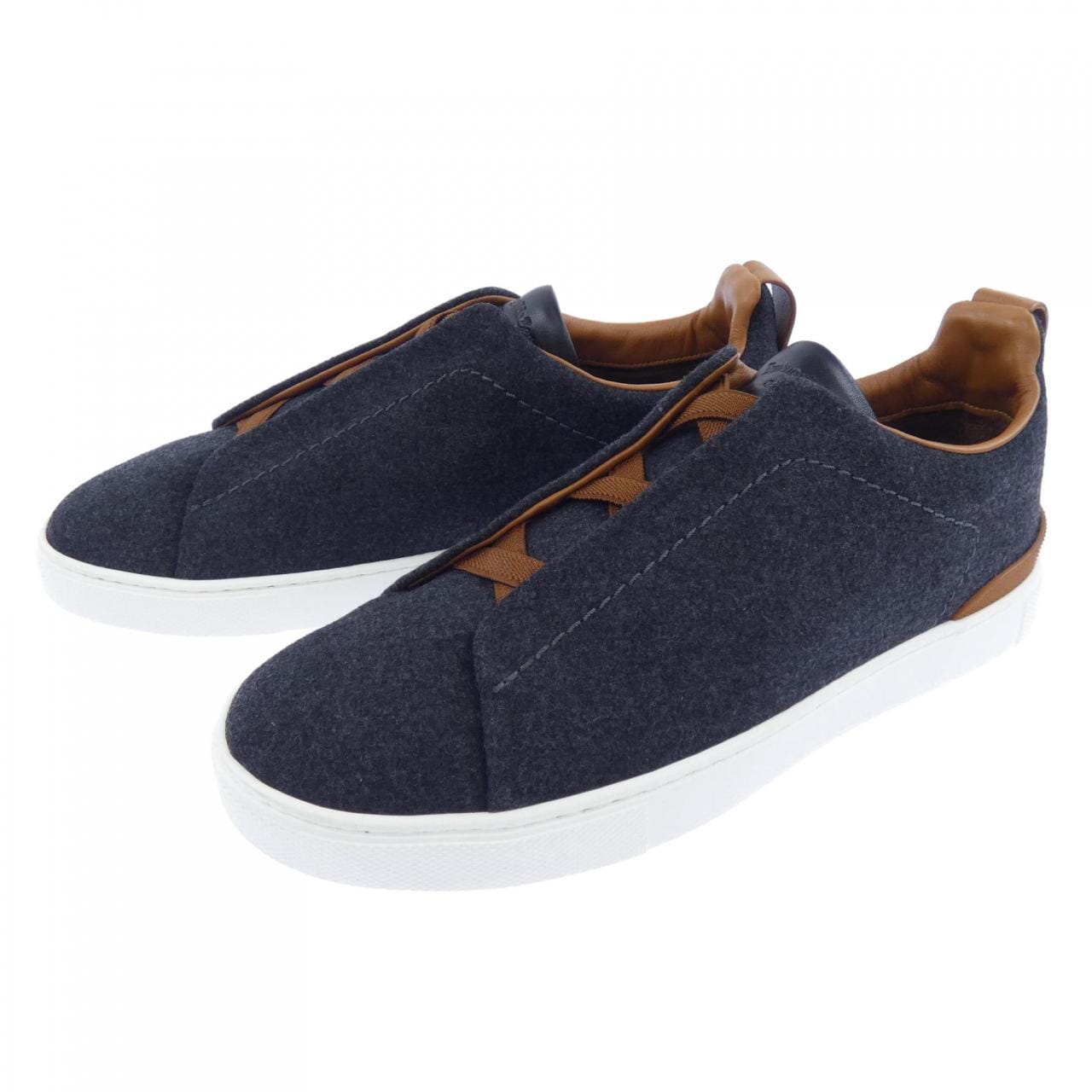 エルメネジルドゼニア Ermenegildo Zegna 14milmil TRIPLE STITCH スニーカー