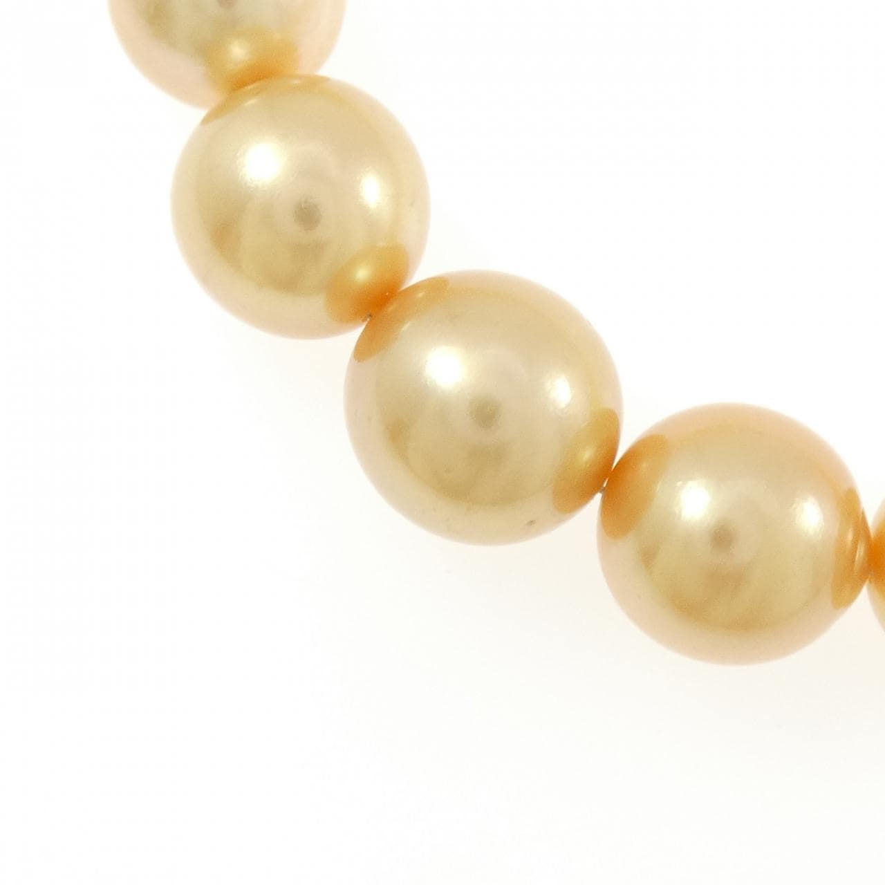 シルバークラスプ 白蝶パール ネックレス 9.0-14.0mm