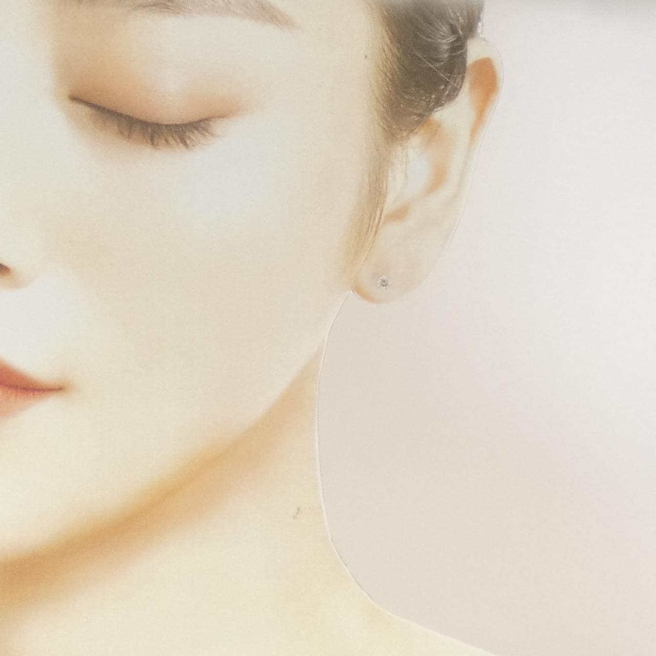 PT900 ソリティア ダイヤモンド ピアス 0.30CT