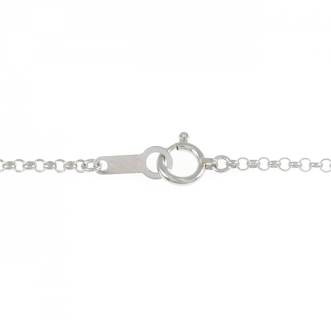 PT900/K18YG/PT850 ダイヤモンド ネックレス 1.54CT