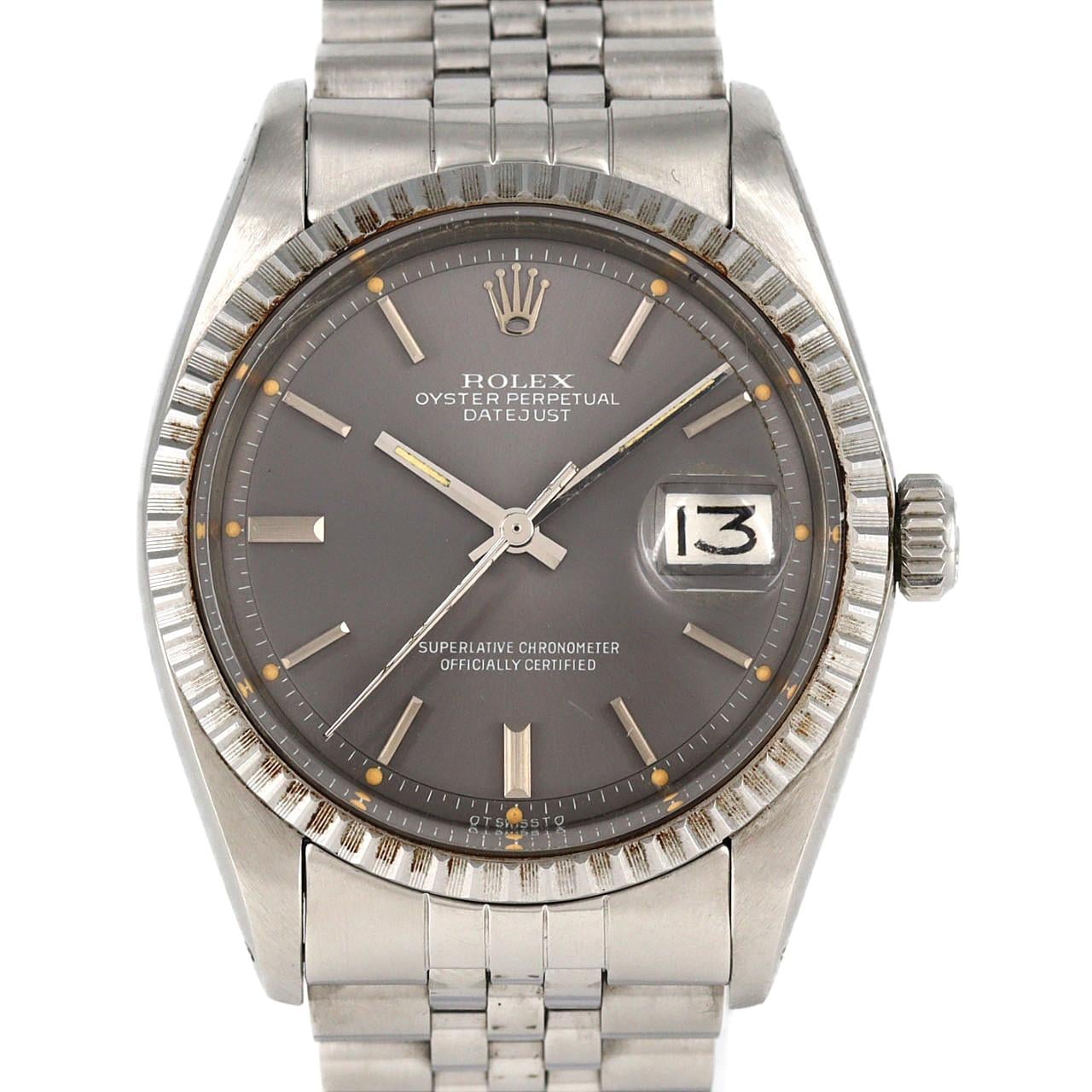 【ノーメンテナンス還元価格】ロレックス デイトジャスト 1603 SS 自動巻 5番台