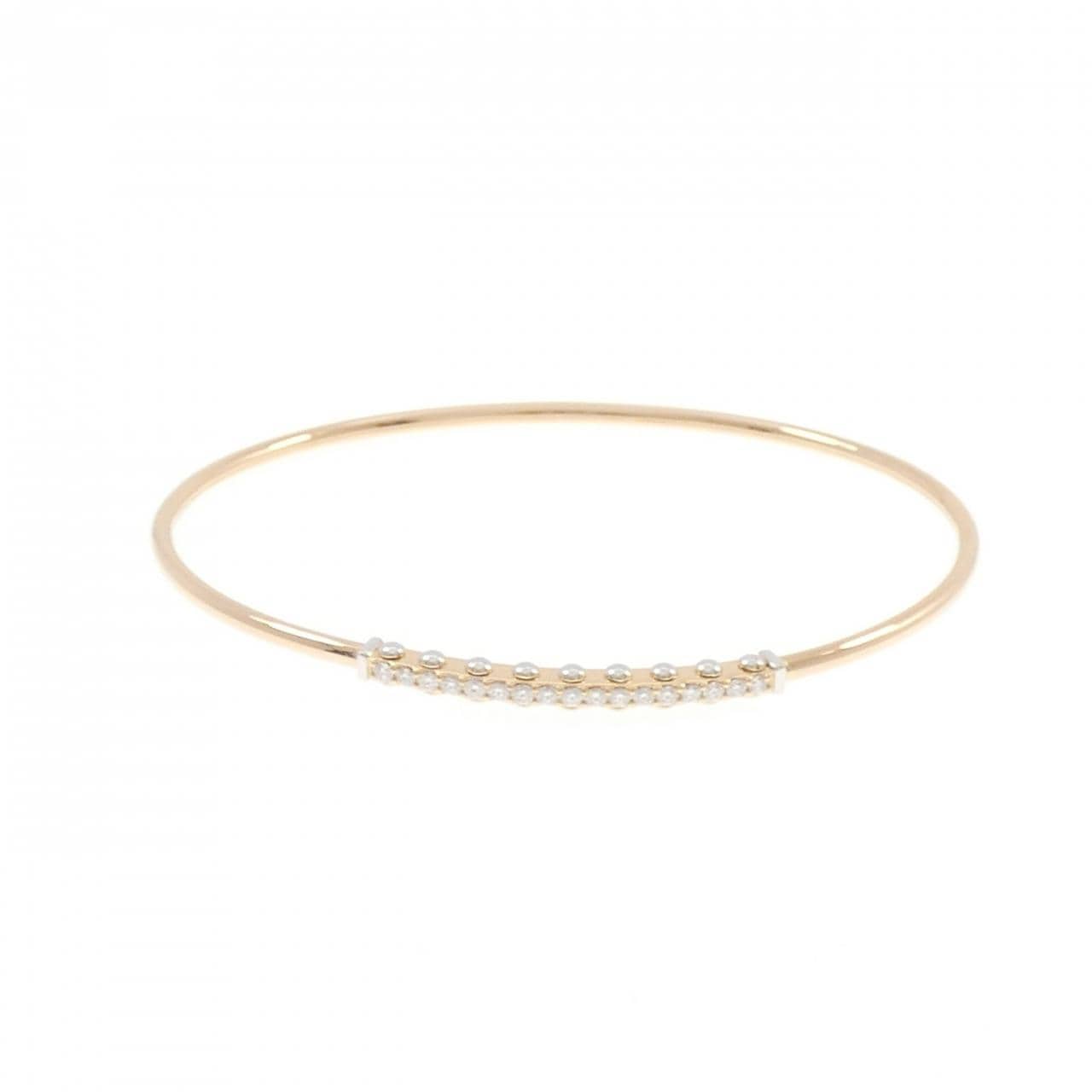 ロイヤル アッシャー ダイヤモンド バングル 0.19CT