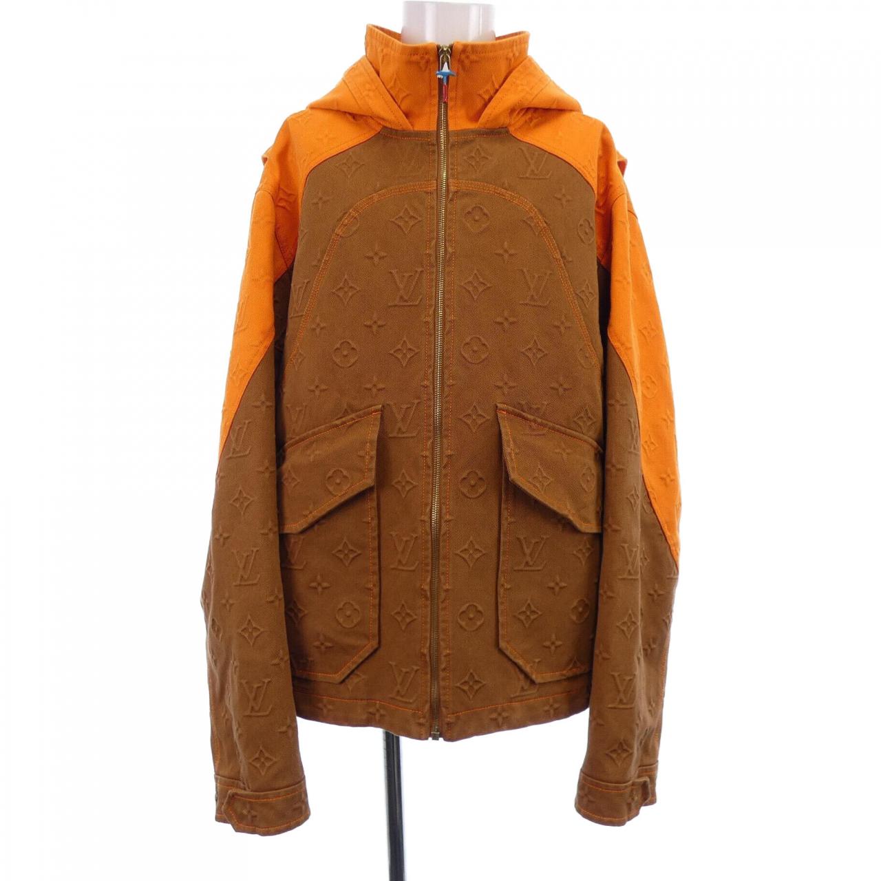 ルイヴィトン LOUIS VUITTON モノグラムフーデッドデニムジャケット HLA61WG98 デニムジャケット