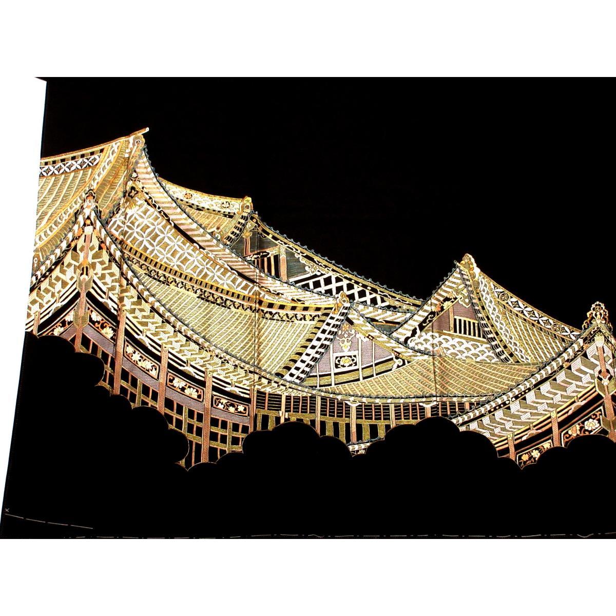 【未使用品】留袖　刺繍加工　割鬼桐