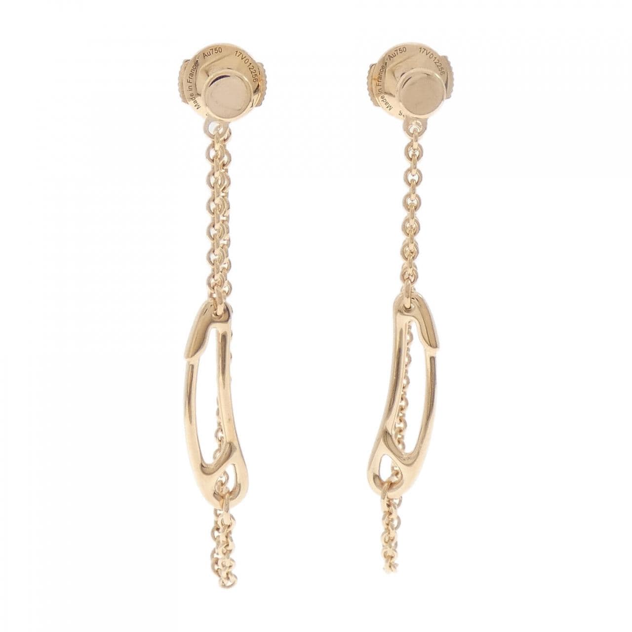 エルメス シェーヌダンクル ミニ パンク ピアス