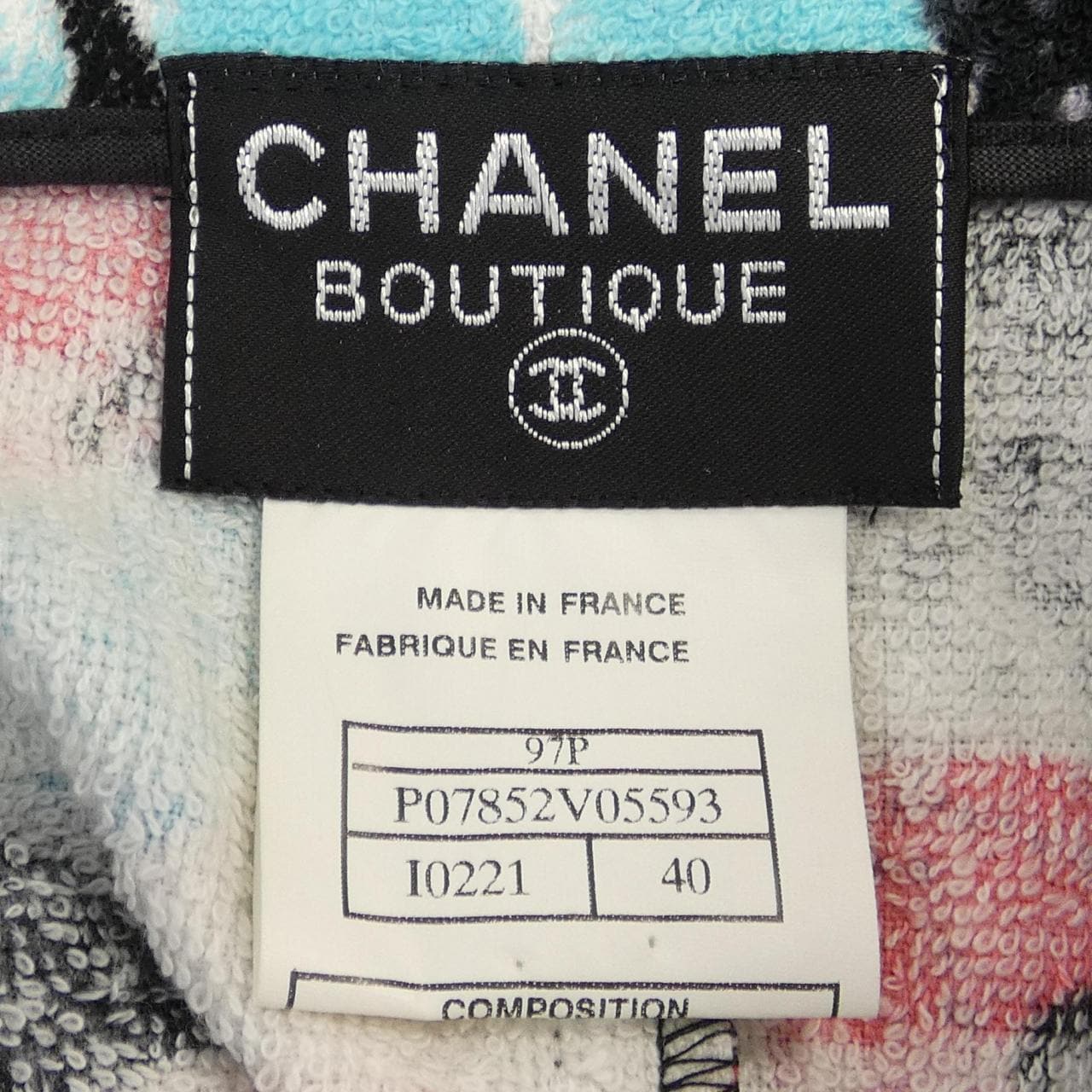 【ヴィンテージ】シャネル CHANEL P07852V05593 97P ワンピース