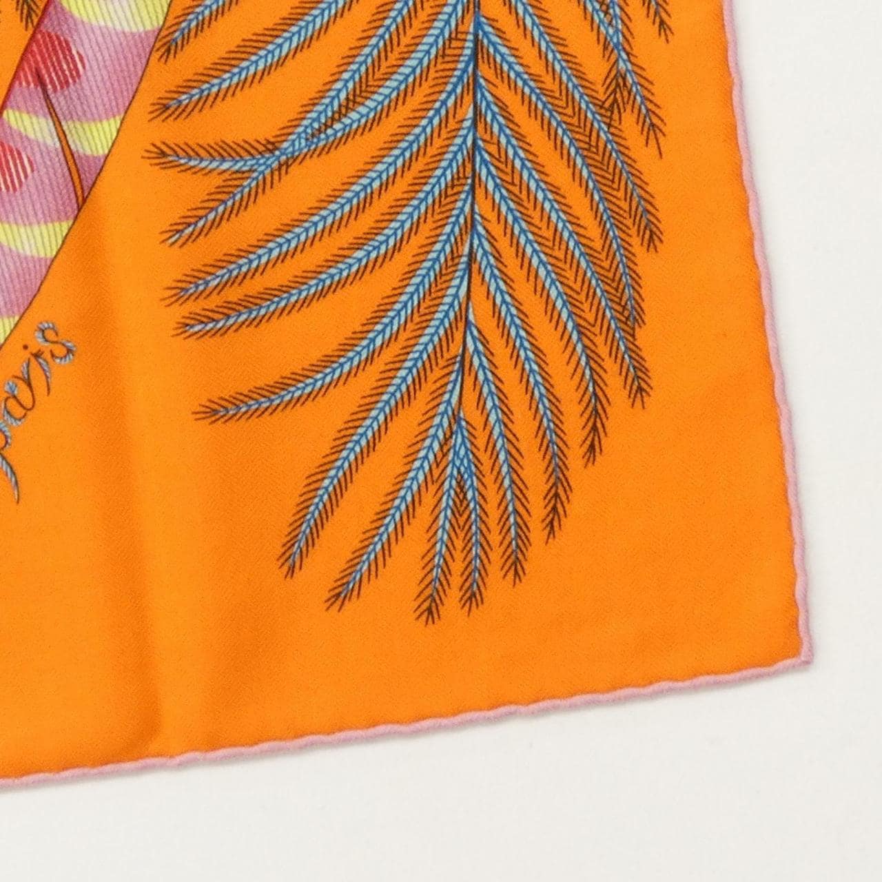 エルメス HERMES PLUMES EN FETE H243433S カレジェアン140 ショール