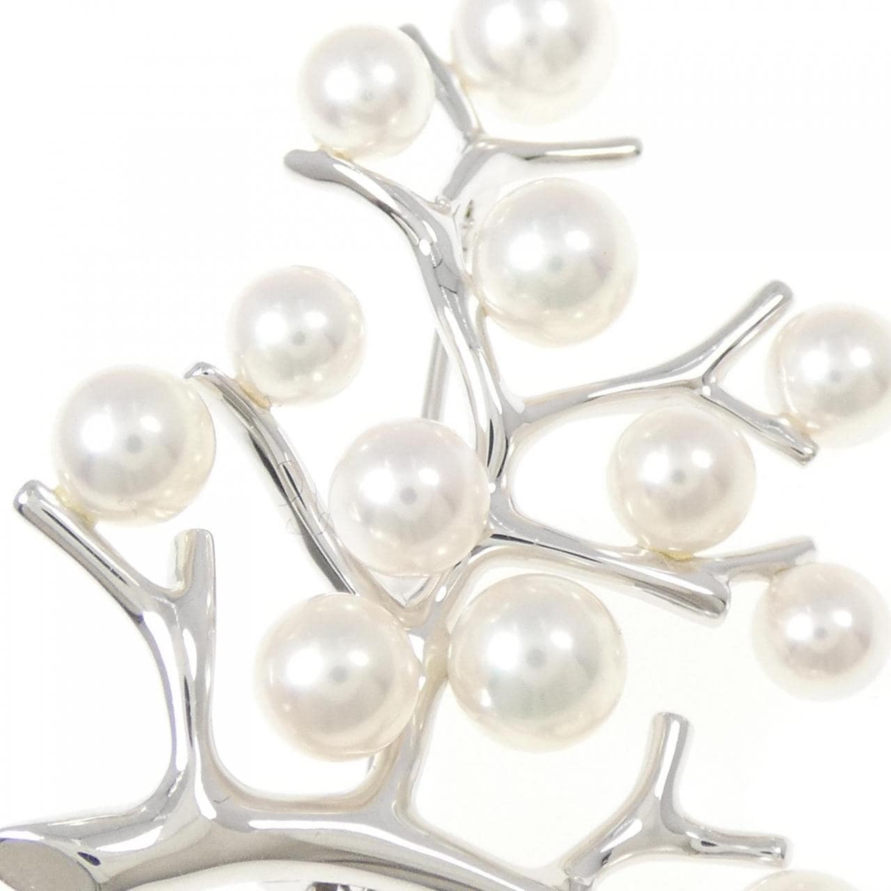 ミキモト コウフクノキ ブローチ