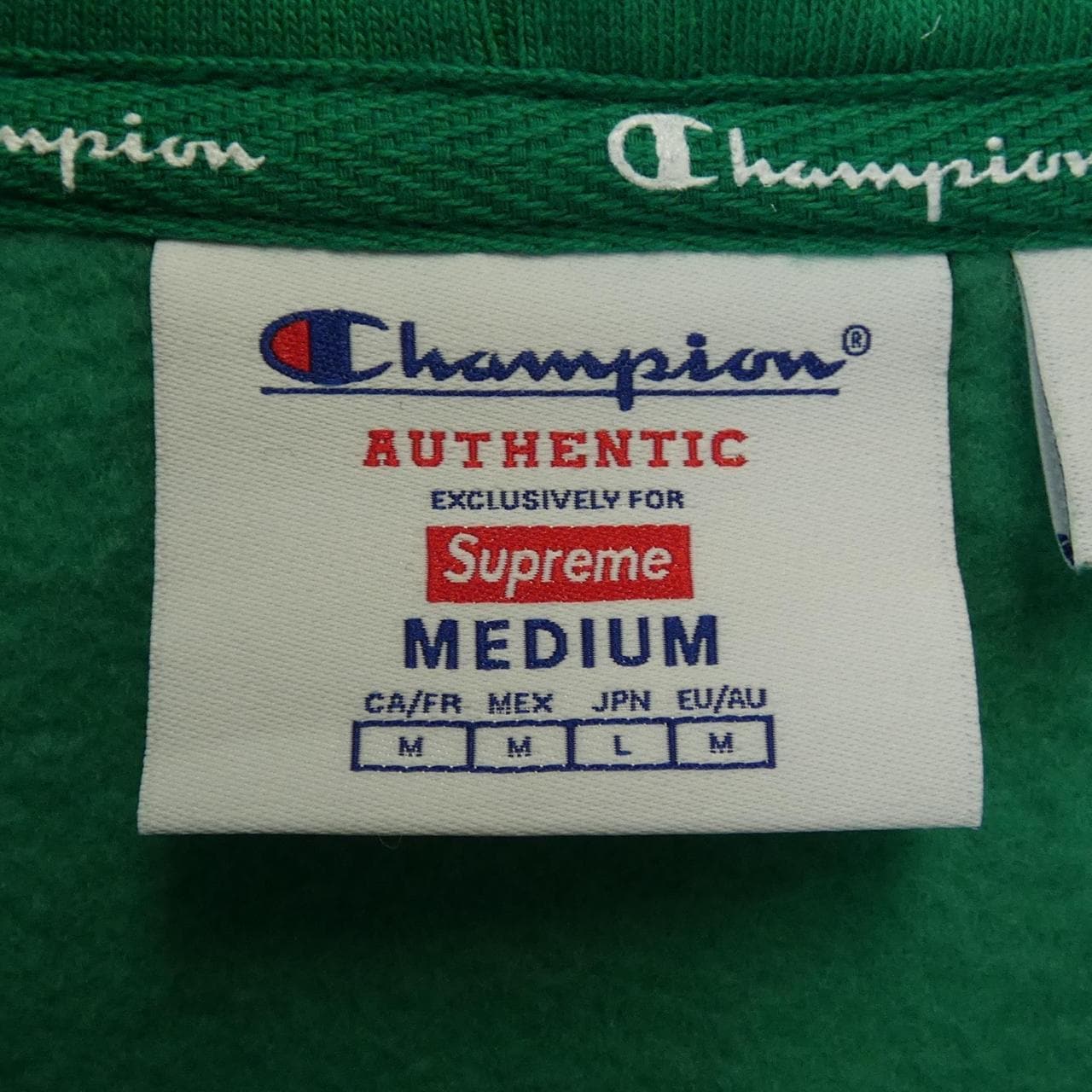 シュプリーム SUPREME CHAMPION ZIP UP HOOD パーカー