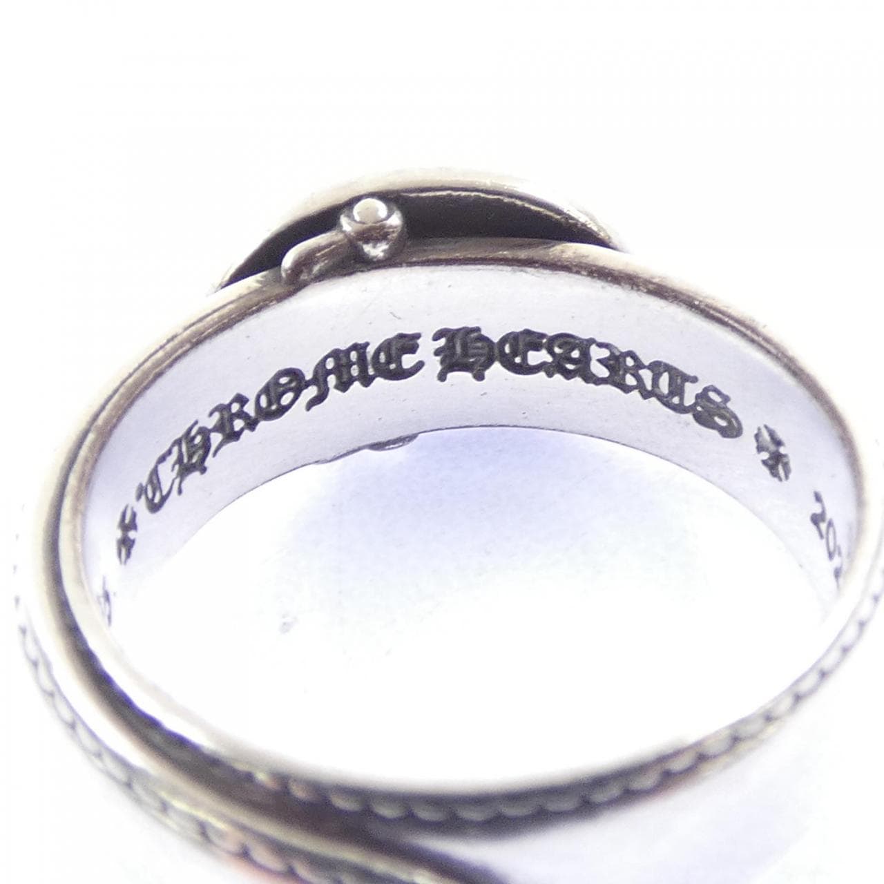 クロムハーツ CHROME HEARTS BELTED OVAL SML 207199602SLV RING