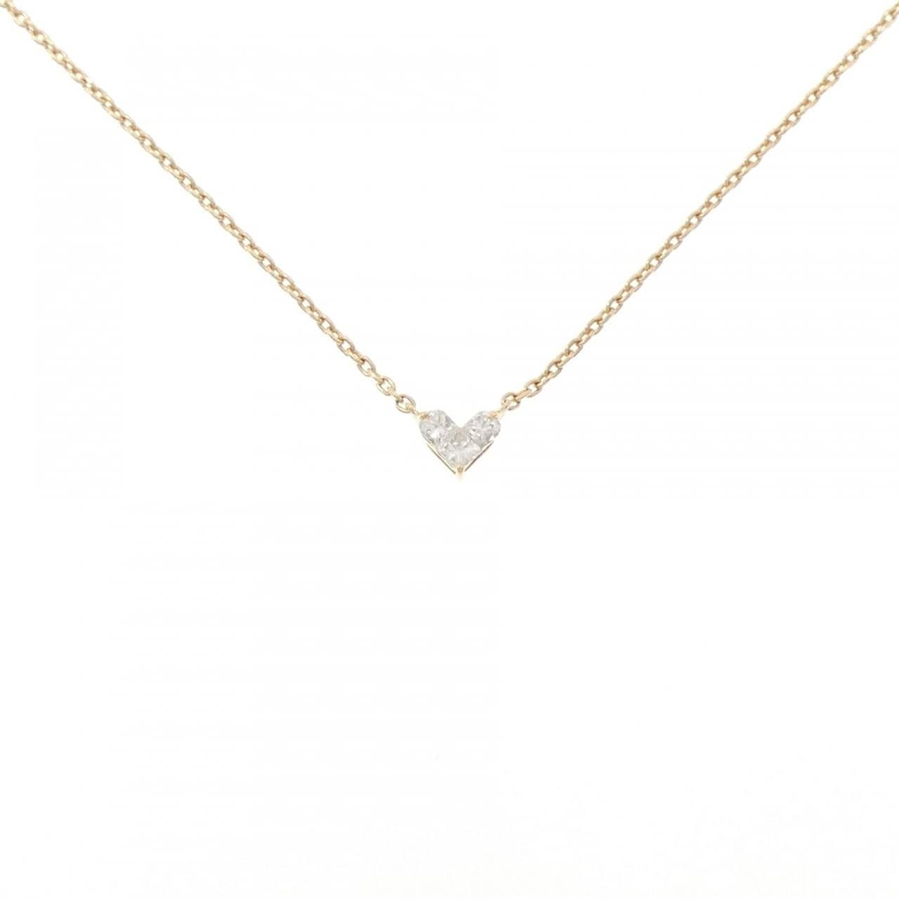 スタージュエリー ミステリアスハート ネックレス 0.10CT