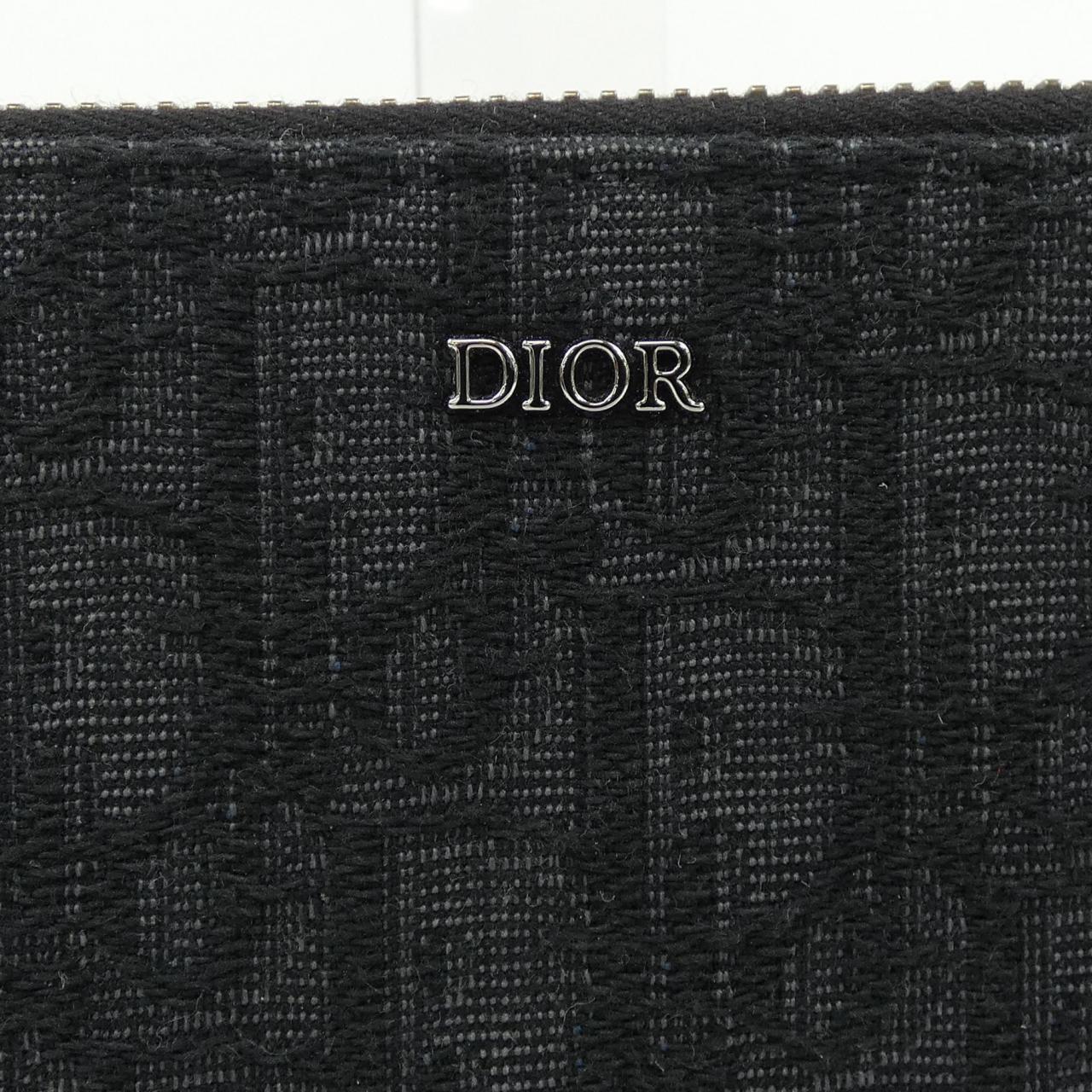 ディオール DIOR ストラップ付きジップポーチ オブリークジャカード 2OBBC119YSE BAG