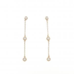 ティファニー バイザヤード ドロップ ピアス